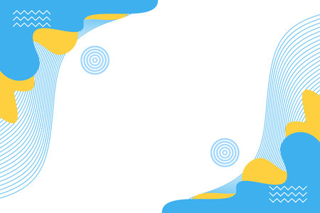abstract white background colorful gradient blue design, blue modern wallpaper background bannerのイラスト素材