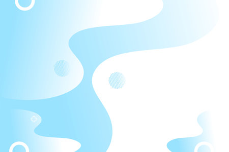 abstract white background colorful gradient blue design, blue modern wallpaper background bannerのイラスト素材