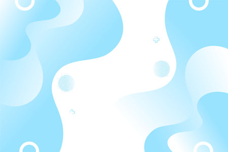 abstract white background colorful gradient blue design, blue modern wallpaper background bannerのイラスト素材