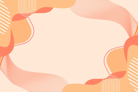 abstract brown white background colorful gradient design, pastel modern wallpaper banner backgroundのイラスト素材