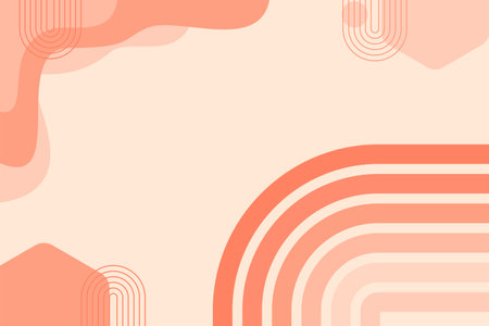 abstract brown white background colorful gradient design, pastel modern wallpaper banner backgroundのイラスト素材