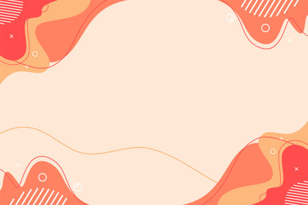 abstract brown white background colorful gradient design, pastel modern wallpaper banner backgroundのイラスト素材