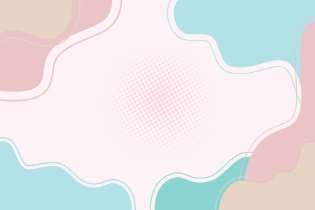 abstract blue white background colorful gradient design, pastel modern wallpaper banner backgroundのイラスト素材