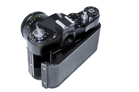 old mirror film camera の写真素材