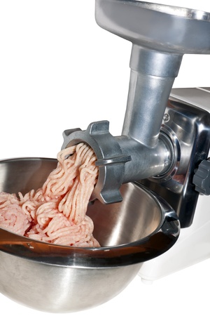 electric meat grinderの写真素材