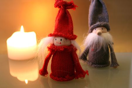 Christmas decoration 2 with pixyの写真素材