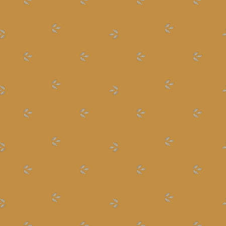 Seamless pattern cardamom on orange background. Cute plant sketch ornament. Geometrical texture template for fabric. Design vector illustration.のイラスト素材