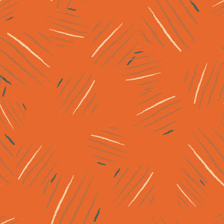 Tiger skin seamless pattern. African print fabric. Repeated texture in doodle style for wrapping paper, wallpaper, tissue. Vector illustration.のイラスト素材