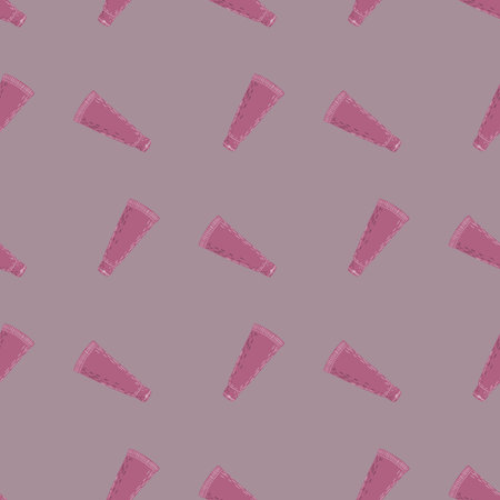 Tube cosmetic cream seamless pattern. Spa elements in doodle style. Hand drawn texture for fabric,...