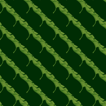 Banana leaves seamless pattern.Vintage tropical branch in engraving style. Hand drawn texture for...