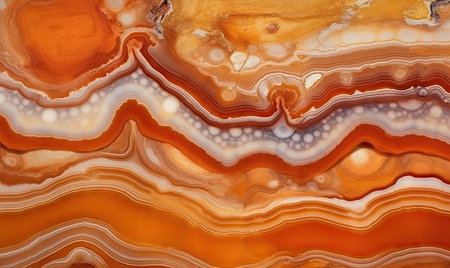 A close up of a rock. Red mineral stone surface. For banner, postcard, book illustration, card. Created with generative AI toolsの素材