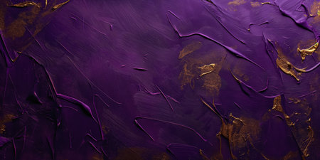 Abstract Purple and Gold Textured Background for Modern Art and Design.の素材