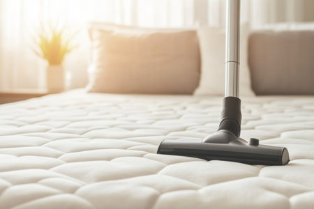 Vacuuming Mattress for a Dust Free and Clean Bedroom Environment.の素材