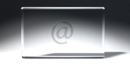 @ symbole in glass, aqua styleの写真素材