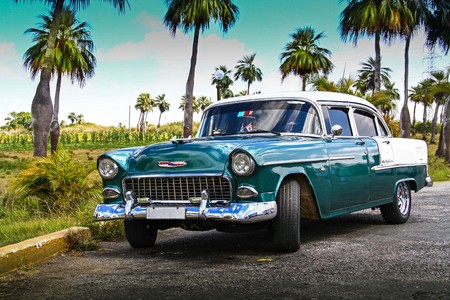 Vintage car of Cubaのeditorial素材