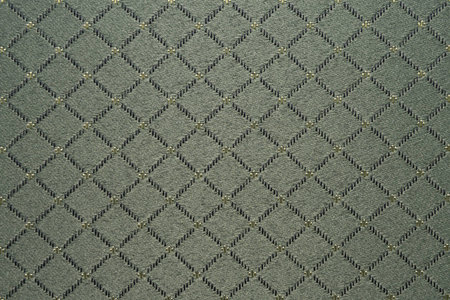Noble Green Fabrik With Rhombsの写真素材