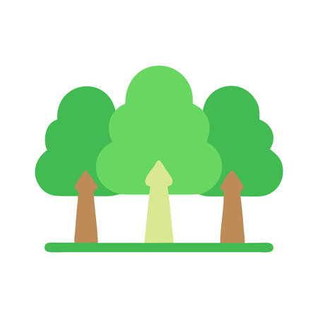 Tree icon vector isolated on white background for your web and mobile app design, Tree logo concept