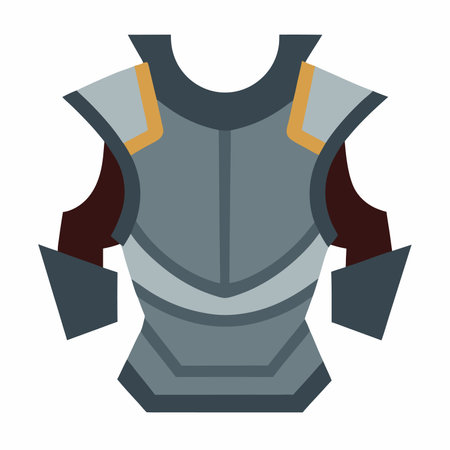 Racing armor icon. Flat illustration of racing armor icon for web designのイラスト素材