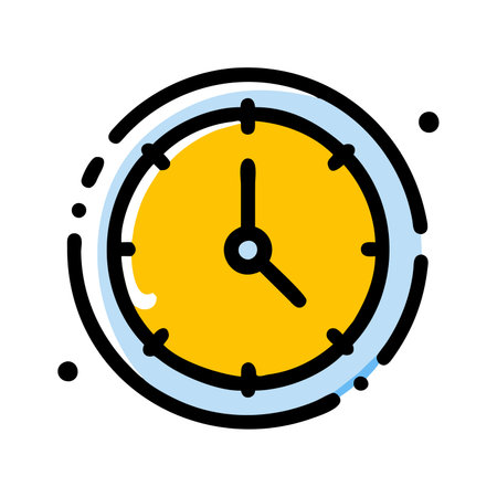 Vector Clock Icon Sign Icon Vector Illustration For Personal And Commercial Use... Clean Look Trendy Icon...のイラスト素材
