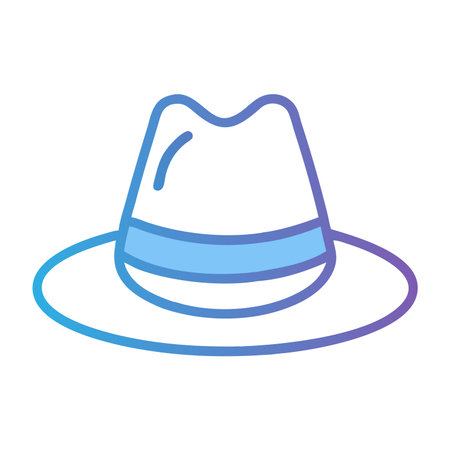 cowboy hat isolated icon vector illustration designicon vector illustration graphic designのイラスト素材