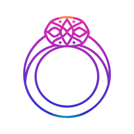 Ring vector icon. Wedding ring vector icon. Wedding ring vector iconのイラスト素材