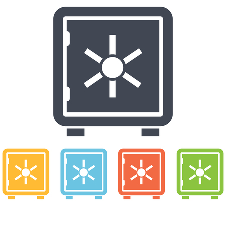 Safe iconのイラスト素材