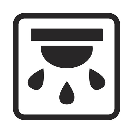 System against fire iconのイラスト素材