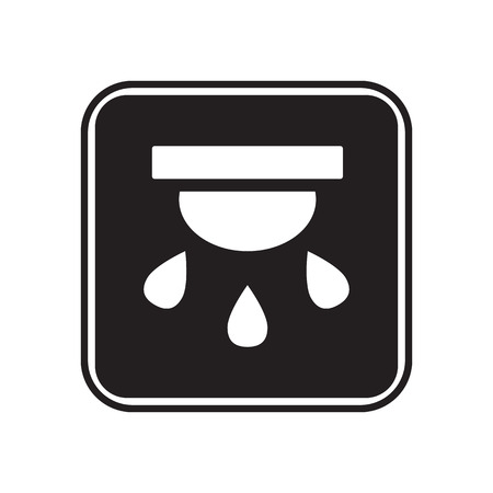 System against fire iconのイラスト素材