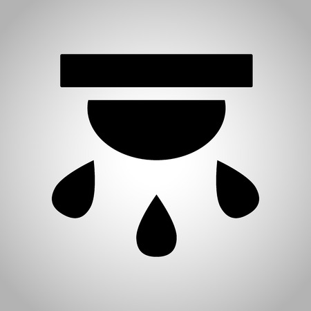 System against fire iconのイラスト素材