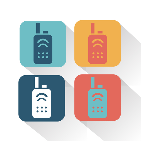 Transceiver iconのイラスト素材