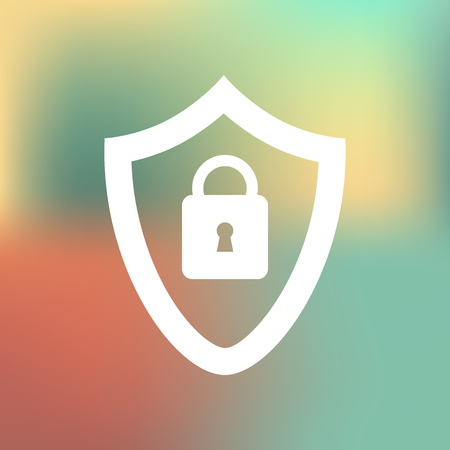 Shield iconのイラスト素材