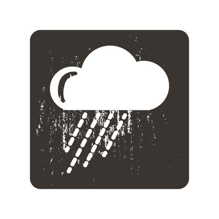 Rainy weather iconのイラスト素材