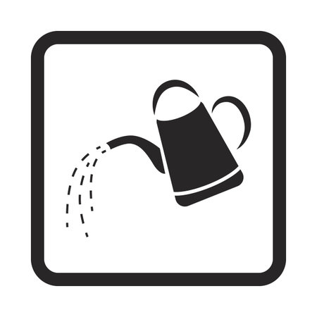 Watering can iconのイラスト素材
