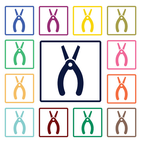 Plier iconのイラスト素材