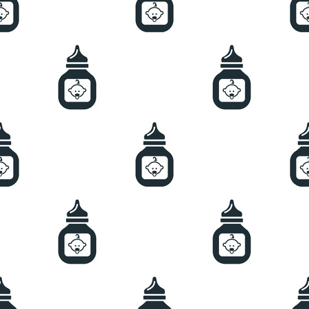 Baby food iconのイラスト素材