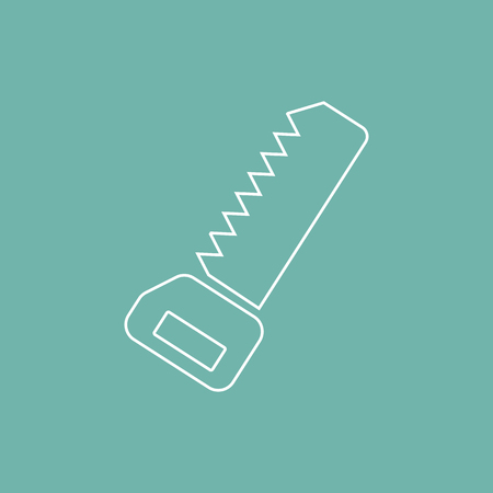 Construction saw iconのイラスト素材