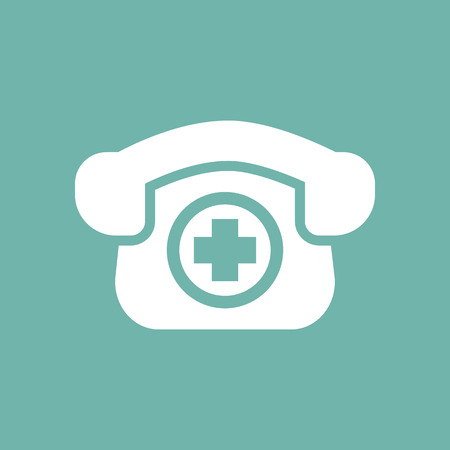 Emergency call iconのイラスト素材