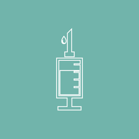 Syringe iconのイラスト素材