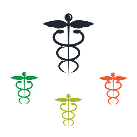 Medicine emblem iconのイラスト素材
