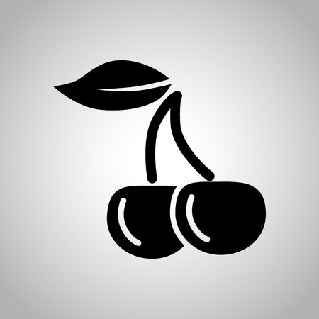 Cherry iconのイラスト素材