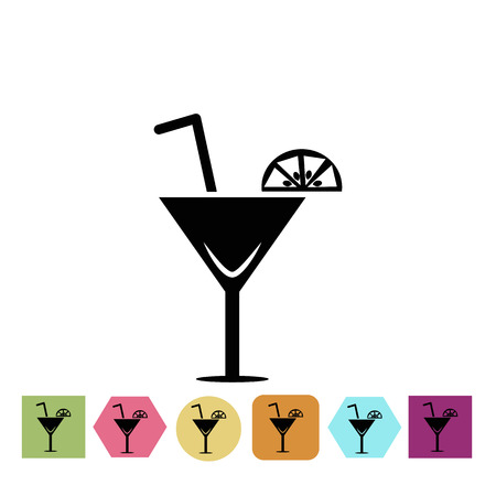 Cocktail iconのイラスト素材