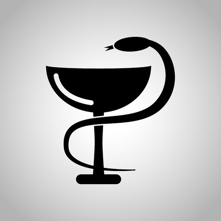 Medicine emblem iconのイラスト素材