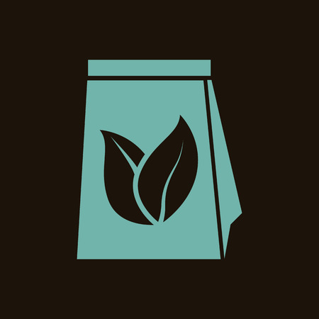 Package of tea iconのイラスト素材