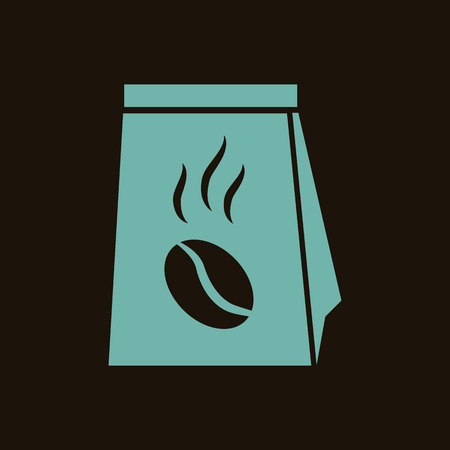 Package of coffee iconのイラスト素材