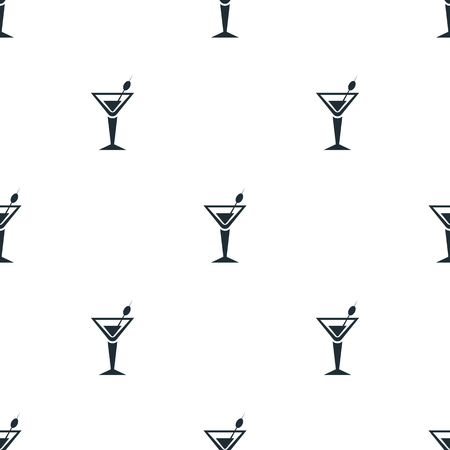 Glass of martini iconのイラスト素材