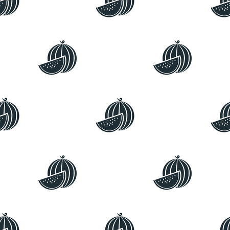 Watermelon iconのイラスト素材