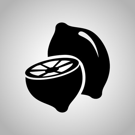 Lemon iconのイラスト素材