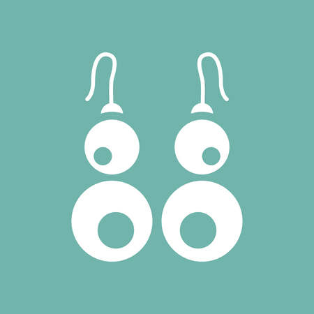 Earrings iconのイラスト素材