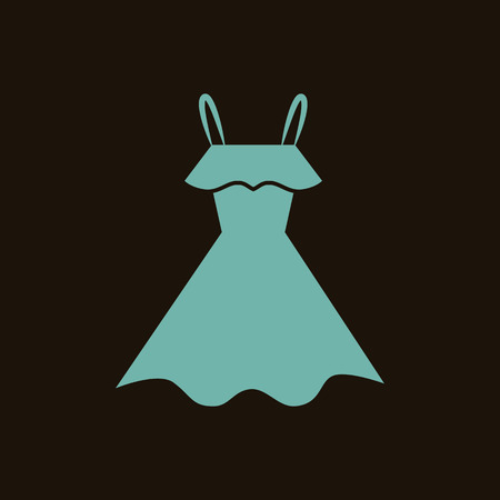 Women dress iconのイラスト素材