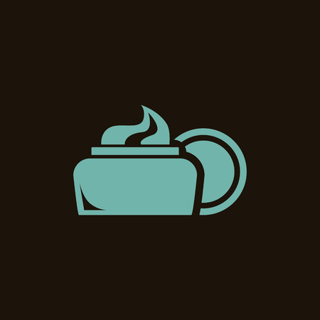Cosmetic cream iconのイラスト素材